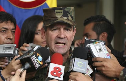 El general Montoya, en una imagen de 2007