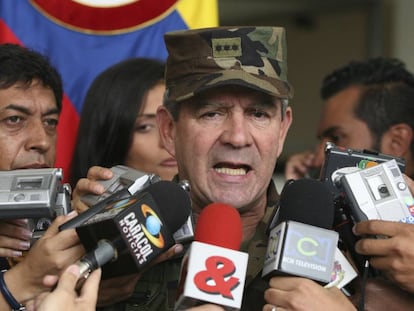 El general Montoya, en una imagen de 2007