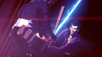 Una imagen de 'Travis strikes again. No more heroes'.