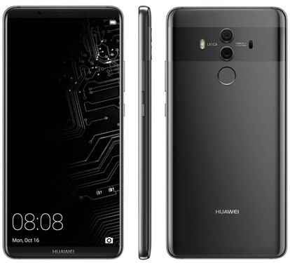 El Huawei Mate 10 Pro y su diseño "todo pantalla"