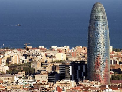 La torre Glòries de Barcelona, donde se encuentra la subcontrata de Meta para la filtración de contenidos.