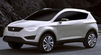 El IBx, el prototipo de SUV que Seat present&oacute; en  el Sal&oacute;n de Ginebra de 2011