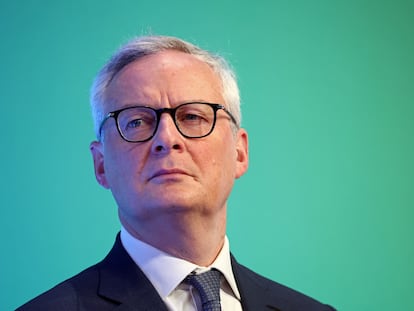 El ministro francés de Economía, Finanzas, Industria y Seguridad Digital, Bruno Le Maire.