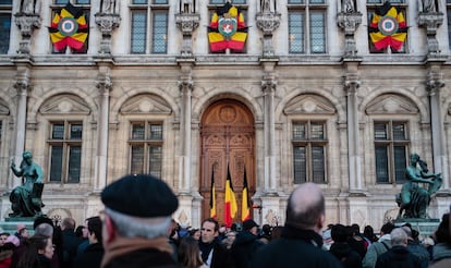 Duelo en la Grand Place de Bruselas.