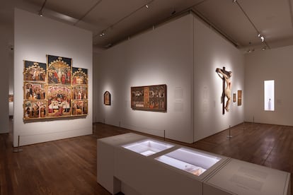 Una de las salas de la exposición en el Museo del Prado.