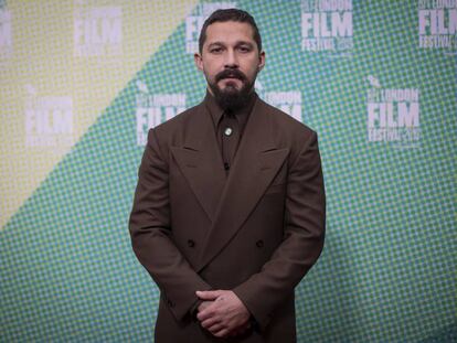 Shia LaBeouf en un estreno en Londres el pasado 3 de octubre.