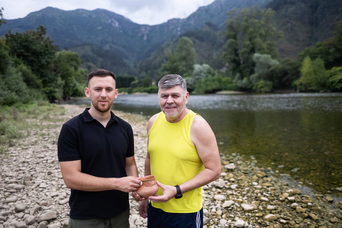 10.100 kilómetros de viaje con una jarra y agua para hermanar los ríos Sella y Limay