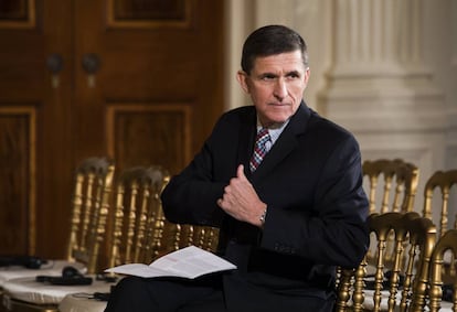 O ex-assessor de Segurança Nacional da Casa Blanca, Michael Flynn.