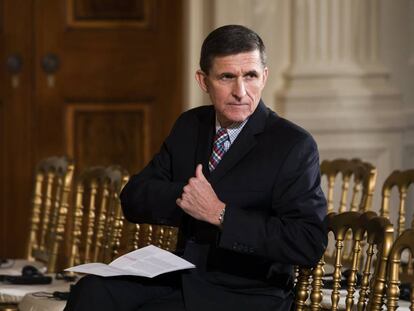 O ex-assessor de Segurança Nacional da Casa Blanca, Michael Flynn.