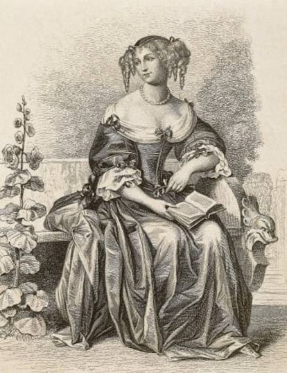 Madame de La Fayette, autora de la primera novel·la moderna francesa.
