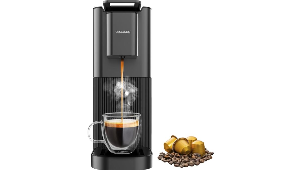 Prepara una buena taza de café en cuestión de minutos.