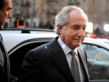 Bernard Madoff, a su llegada a un tribunal de Nueva York, en 2009.