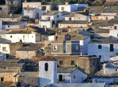 Vista de la localidad almeriense de Las Tres Villas.