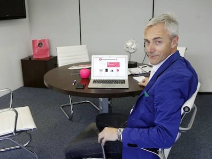 Jorge Vidal, presidente de Miss Sushi en su despacho en Pozuelo de Alarcón.