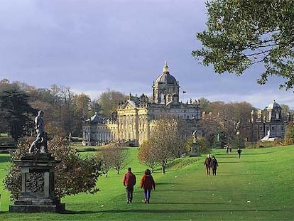 El castillo Howard, del siglo XVIII, en el norte de Yorkshire (Reino Unido).