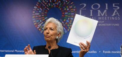 La directora gerente del Fondo Monetario Internacional (FMI), Christine Lagarde.