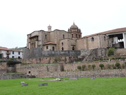 El Qoricancha fue un templo inca dedicado al culto al Sol sobre el cual los conquistadores construyeron el Convento de Santo Domingo.