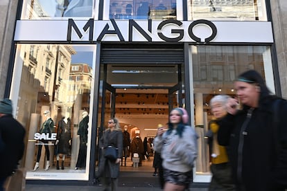Exterior de una de las tiendas que Mango tiene en Londres, el pasado mes de enero.