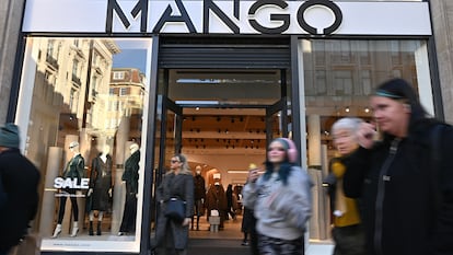 Exterior de una de las tiendas que Mango tiene en Londres, el pasado mes de enero.