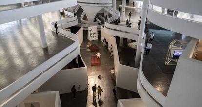 Vista general de la Bienal de São Paulo.