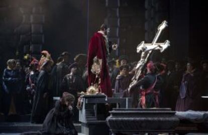 Luca Salsi, como Don Carlo, en el 'Ernani' del Teatro dell'Opera de Roma.