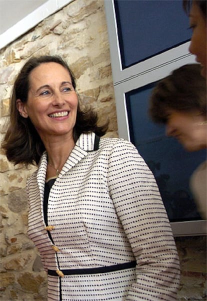 Ségolène Royal, durante una reciente visita a Lyon.