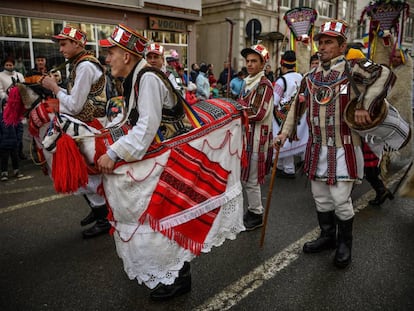 Celebración de año nuevo en Rumanía