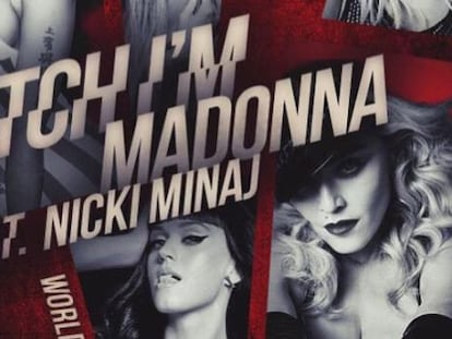 Madonna va publicar a la seva xarxa social una imatge promocional del tema.