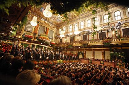 La sala Dorada del Musikverein vienés, en 2019.