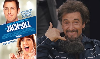 Al Pacino

Desconocemos las palabras exactas que Adam Sandler pronunciaría para convencer a una leyenda del cine de participar en su película Jack y su gemela, pero debieron de ser convincentes. Para el recuerdo, el ridículo baile de Pacino anunciando Dunkin Donuts.