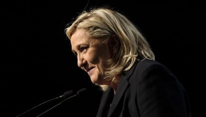 La l&iacute;der ultraderechista Marine Le Pen. 