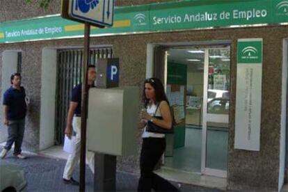 Oficina del Servicio Andaluz de Empleo en Córdoba.