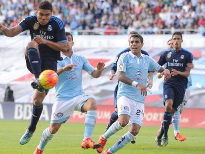 Casemiro foi um dos destaques na vitória sobre o Celta.