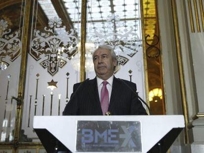 El presidente de Bolsas y Mercados Españoles (BME), Antonio Zoido.