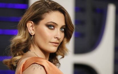 Paris Jackson, en la fiesta de 'Vanity Fair', posterior a los Oscar.