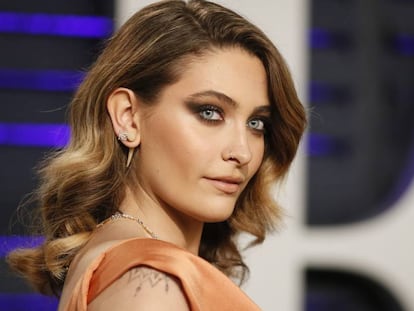 Paris Jackson, en la fiesta de 'Vanity Fair', posterior a los Oscar.