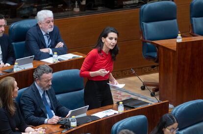 La presidenta de Vox en Madrid, Rocío Monasterio.