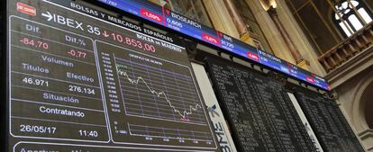 Imagen de la Bolsa de Madrid.