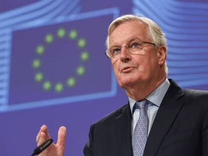 El negociador para el Brexit de la Unión Europa, Michel Barnier.