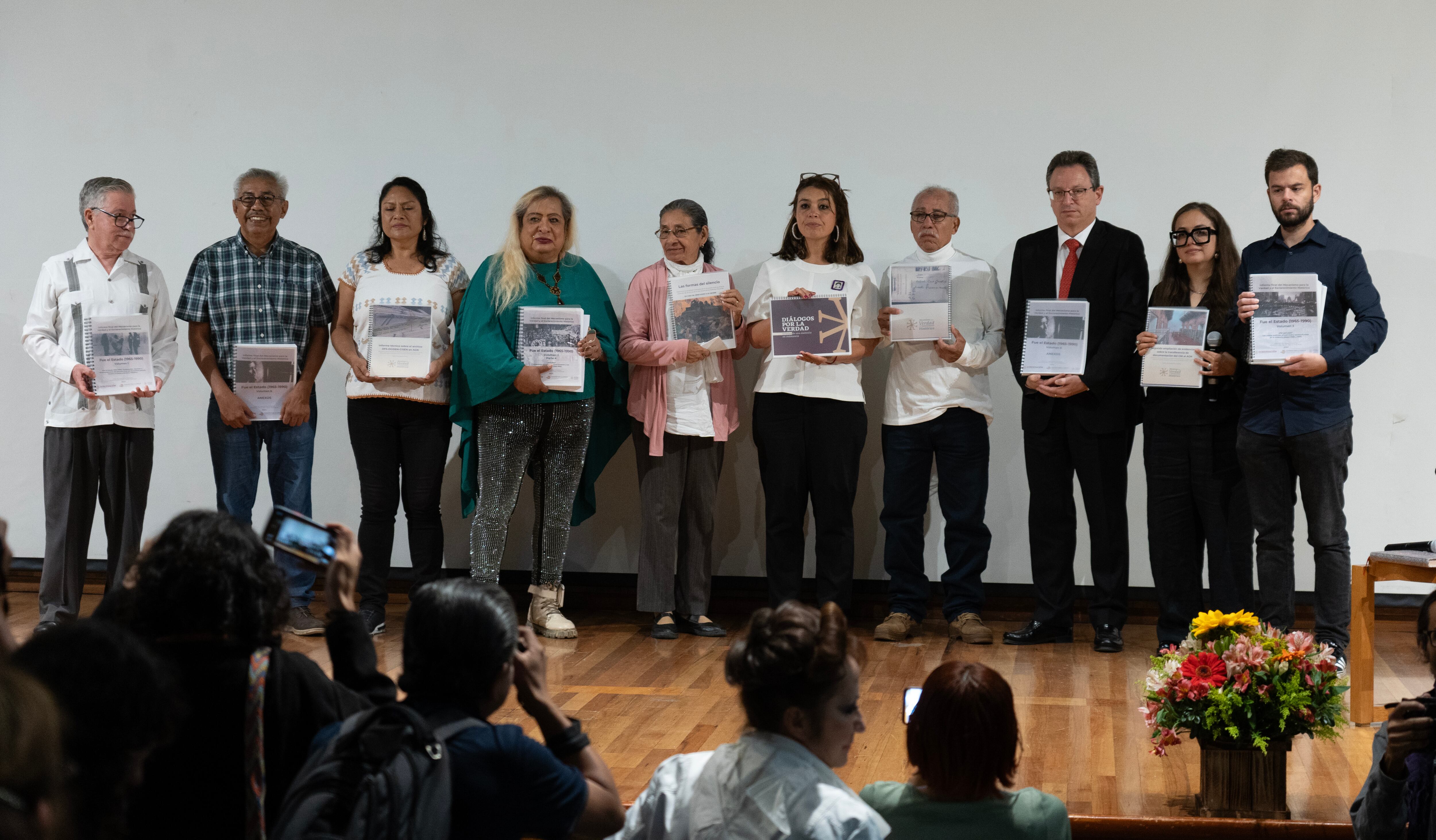 Presentación del Informe final del Mecanismo para la Verdad y el Esclarecimiento Histórico
Fue el Estado (1965-1990), el viernes 16 de agosto 2024, en la Ciudad de México.