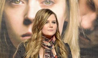 Natascha Kampusch, anoche en el estreno de la pel&iacute;cula que cuenta su secuestro.