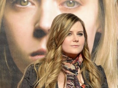 Natascha Kampusch, anoche en el estreno de la pel&iacute;cula que cuenta su secuestro.