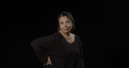 La actriz y directora Eva del Palacio, en una imagen de 'Genias', instalación que puede visitarse en el festival de Almagro.