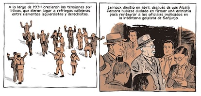 La novela gráfica de García ha seguido los capítulos del libro de Preston, que se remonta a principios del siglo XIX para explicar el origen del conflicto.