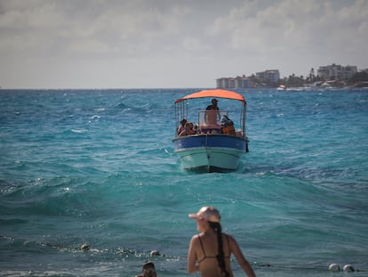 La isla de San Andrés, Colombia, en diciembre de 2020.