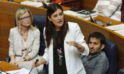 La consejera de Sanidad, Carmen Montón.