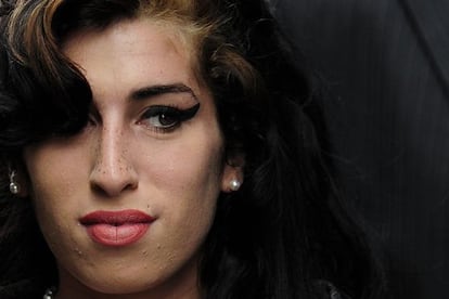 La cantante británica Amy Winehouse.
