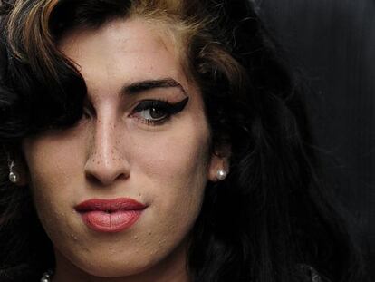 A cantora britânica Amy Winehouse.