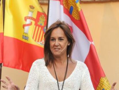 María Dueñas, ayer en Segovia.