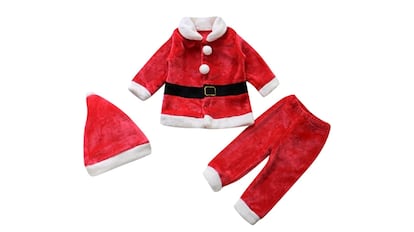 Traje de Papá Noel para bebés